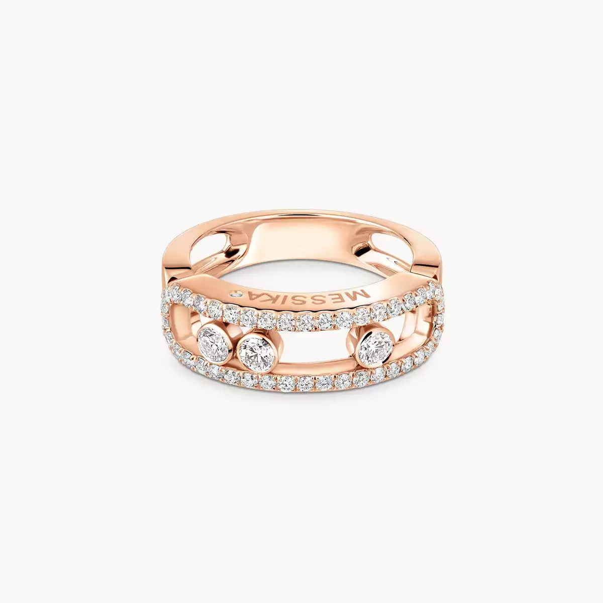 Bague pavée Move Classique