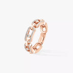 Bague pavée Move Link