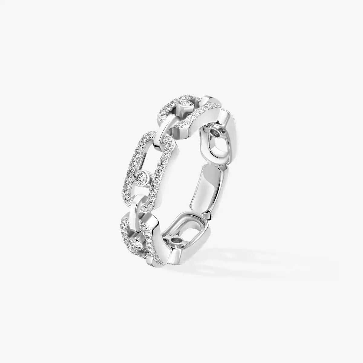 Bague pavée Move Link