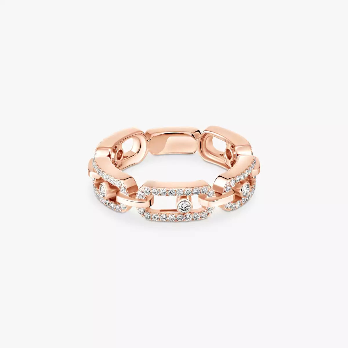 Bague pavée Move Link