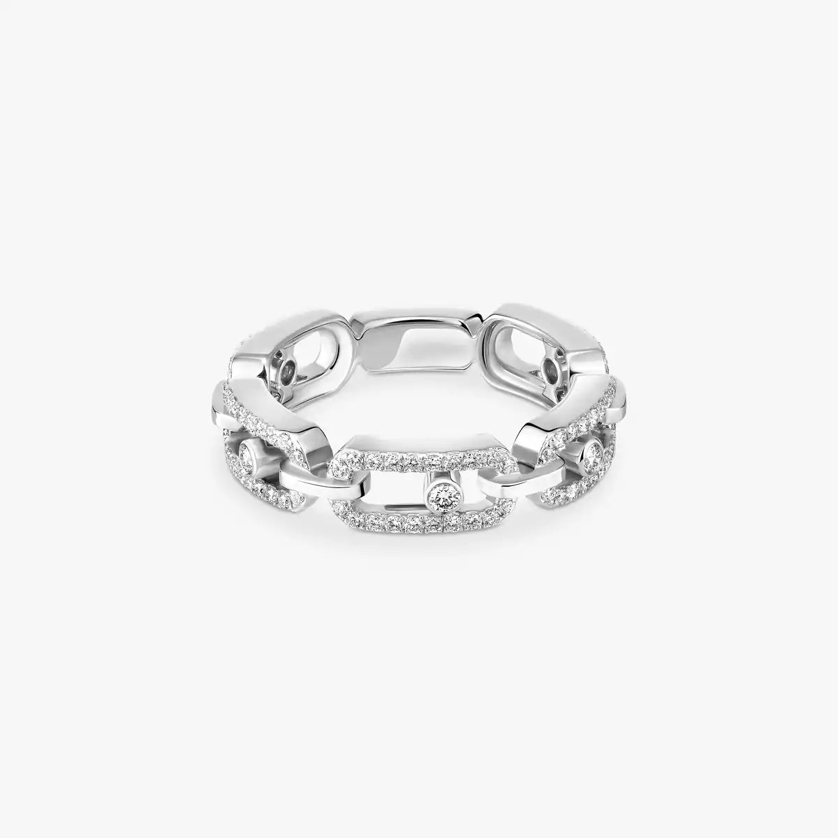 Bague pavée Move Link