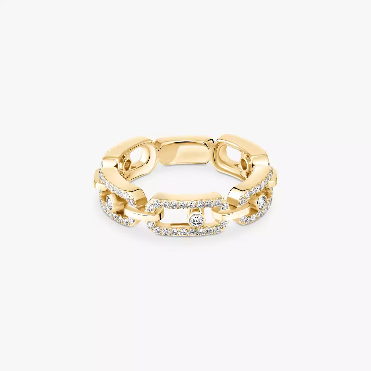 Bague pavée Move Link