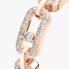 Bague pavée Move Link