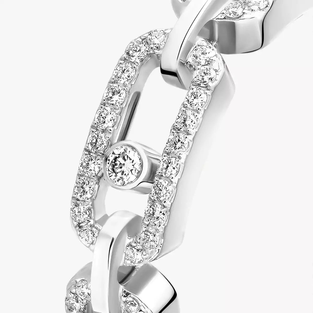 Bague pavée Move Link
