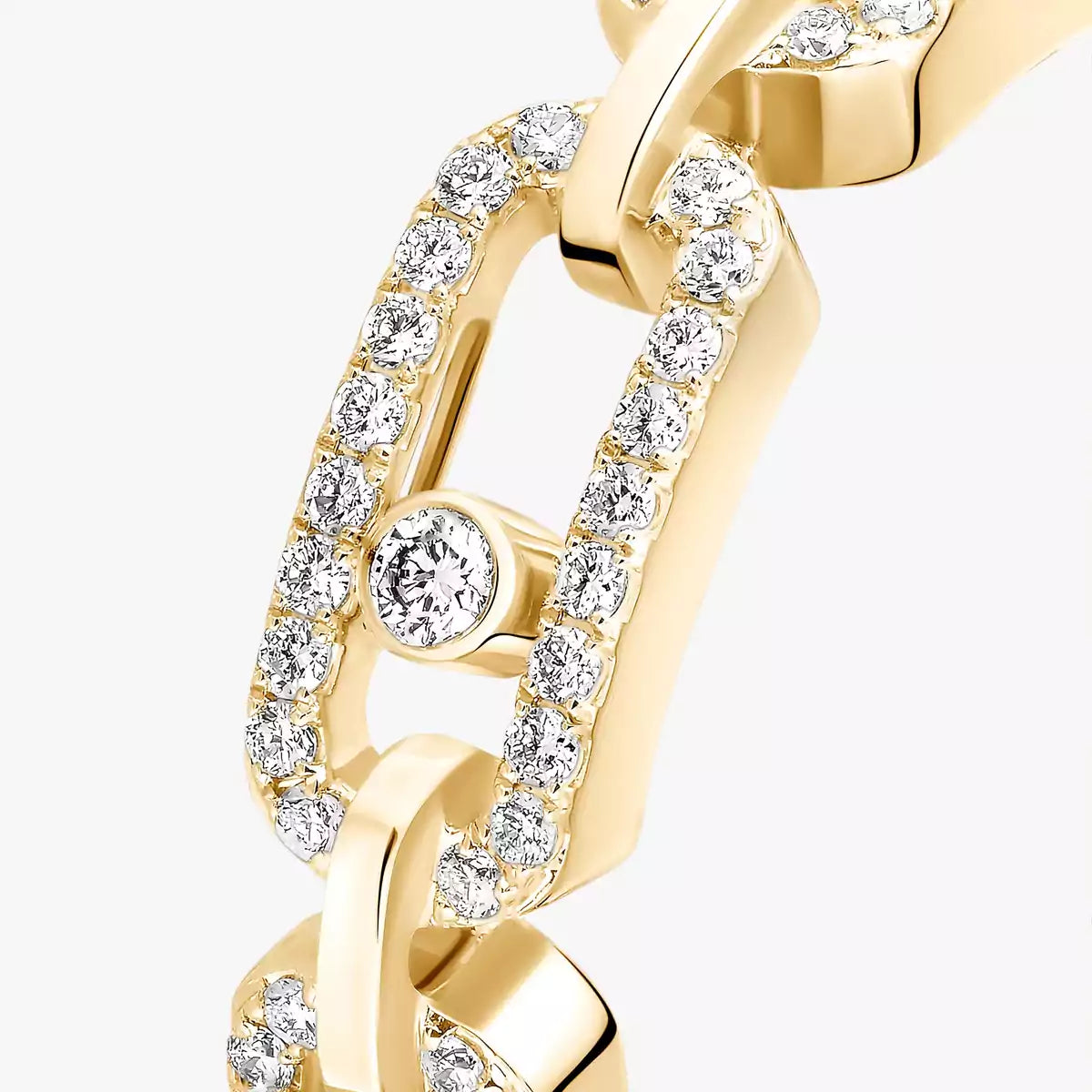 Bague pavée Move Link