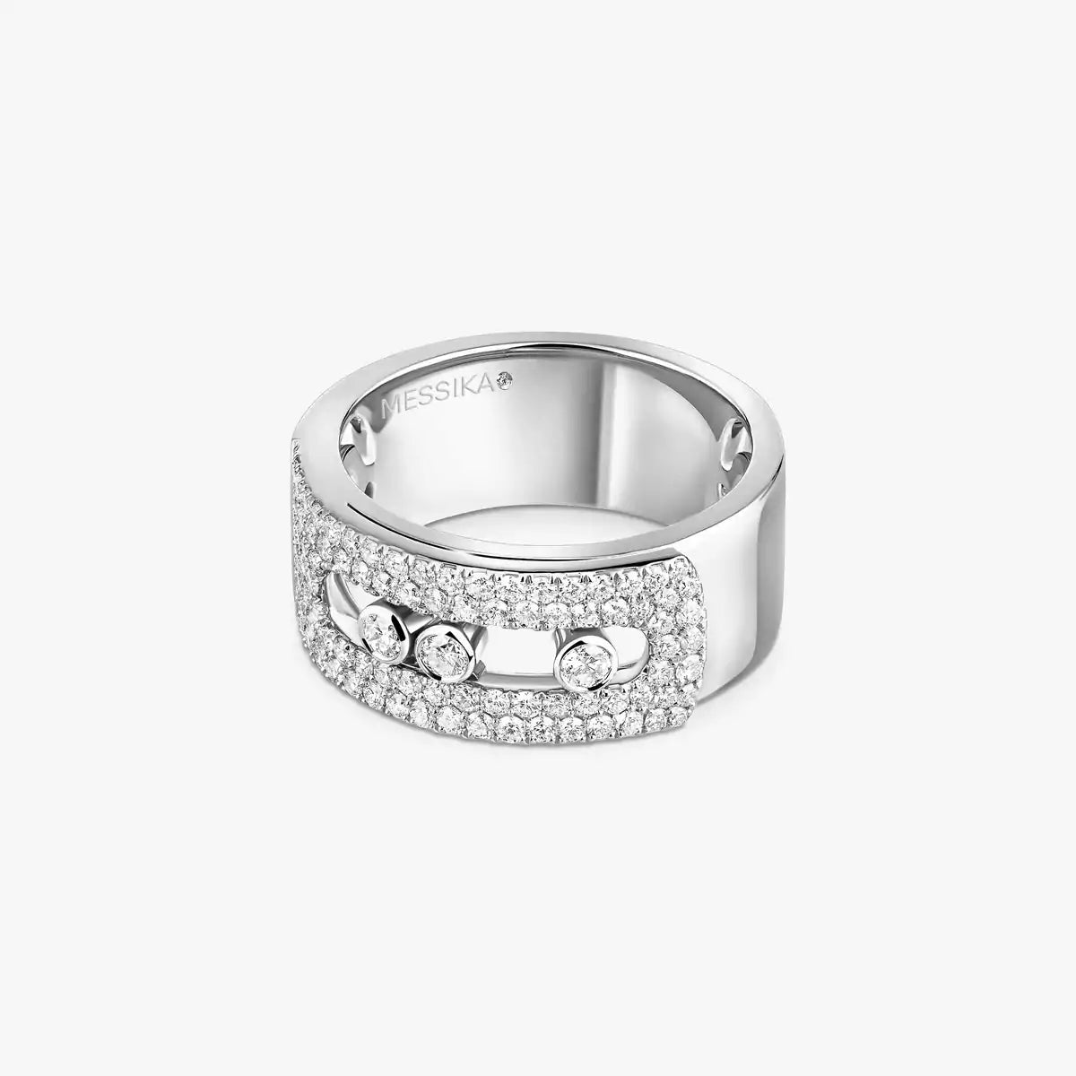 Bague pavée Move Noa GM