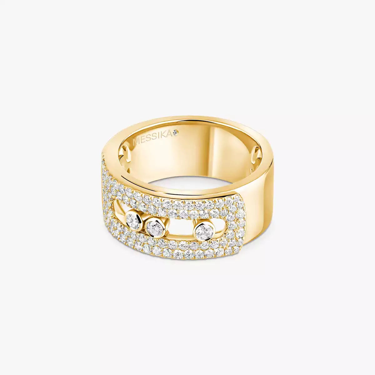 Bague pavée Move Noa GM