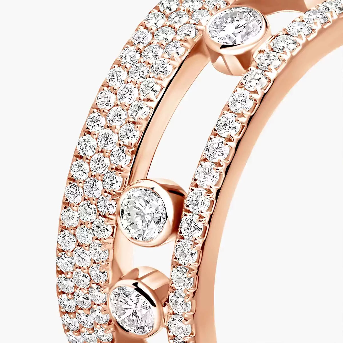 Bague pavée Move Romane