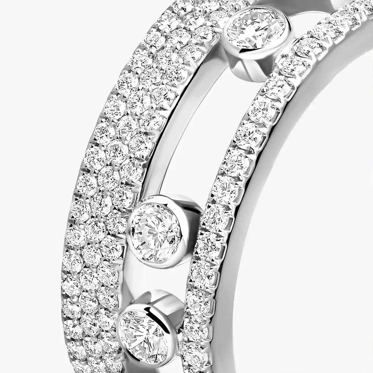 Bague pavée Move Romane