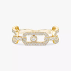 Bague 2 doigts pavée So Move