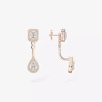 Boucles d'oreilles toi & moi My Twin 0,15ct