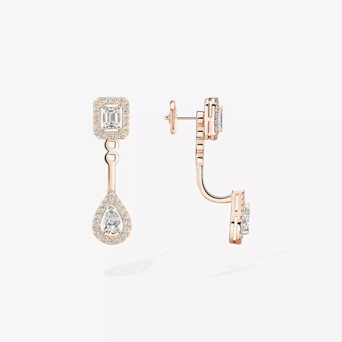 Boucles d'oreilles toi & moi My Twin 0,15ct