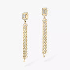 Boucles d'oreilles pompon D-Vibes 0,50ct
