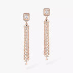 Boucles d'oreilles pompon D-Vibes 0,50ct