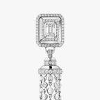 Boucles d'oreilles pompon D-Vibes 0,50ct