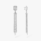 Boucles d'oreilles pompon D-Vibes 0,50ct