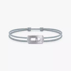 Bracelet cordon gris Move Titanium