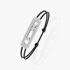 Bracelet cordon pavé Move Titanium XL
