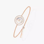 Bracelet nacre blanche Lucky Move PM