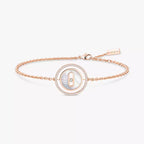 Bracelet nacre blanche Lucky Move PM