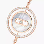 Bracelet nacre blanche Lucky Move PM