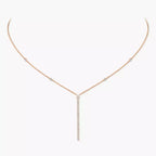 Collier barrette verticale Gatsby