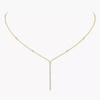 Collier barrette verticale Gatsby