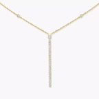 Collier barrette verticale Gatsby