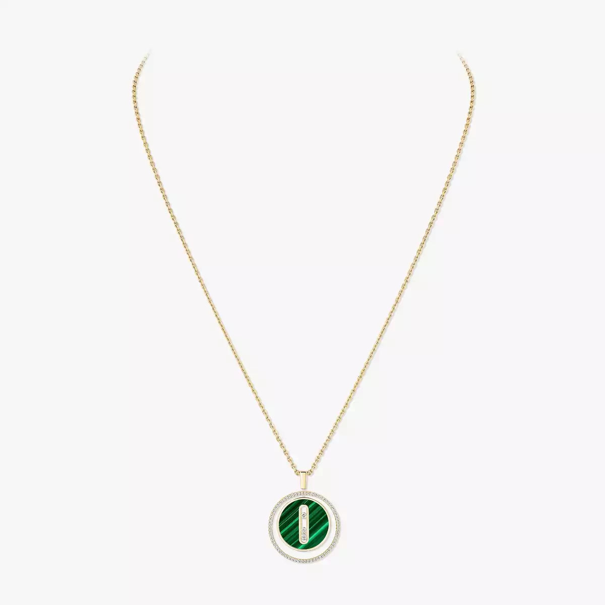 Collier malachite Lucky Move MM