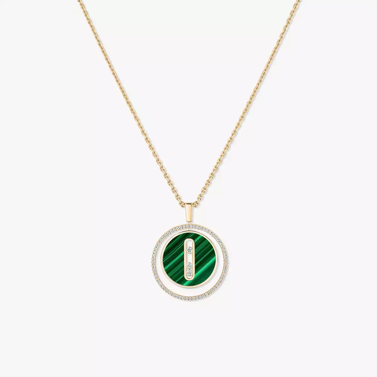 Collier malachite Lucky Move MM