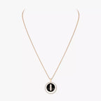 Collier onyx or rose Lucky Move MM