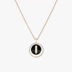 Collier onyx or rose Lucky Move MM