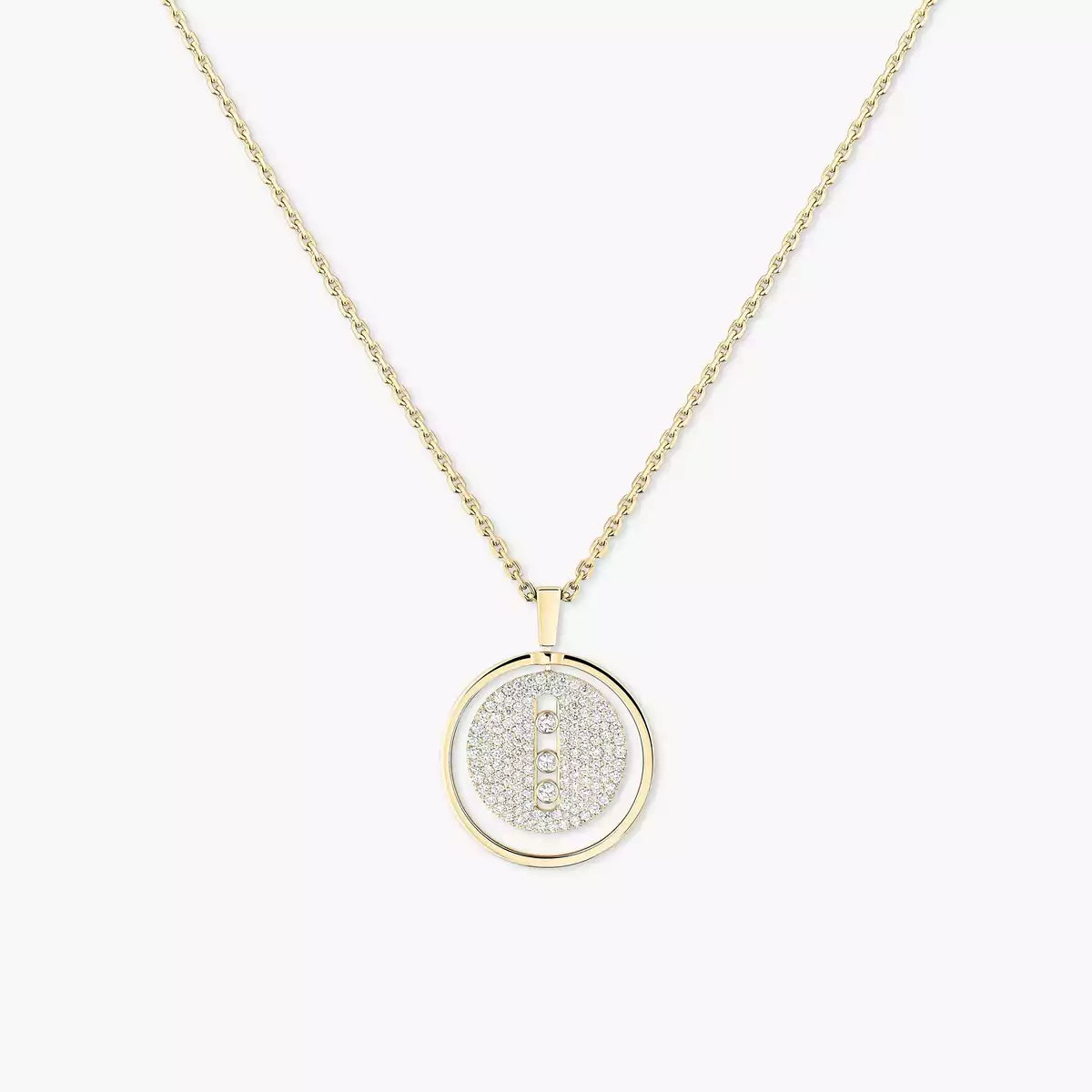 Collier pavé Lucky Move MM