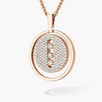 Collier pavé Lucky Move MM