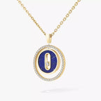 Collier lapis lazuli Lucky Move PM