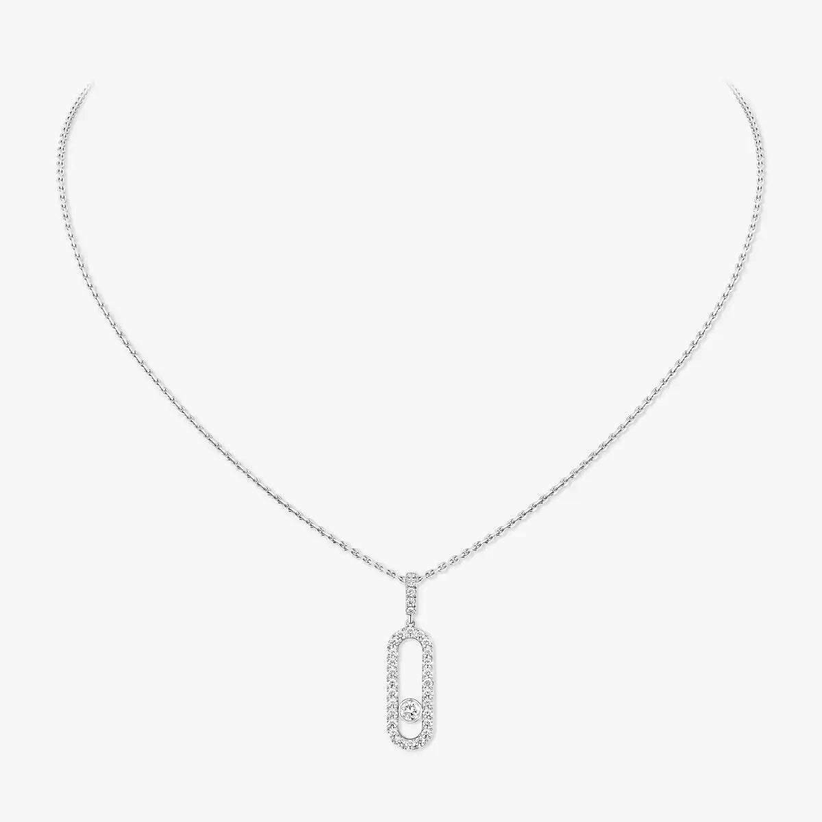 Collier pavé Move Uno GM