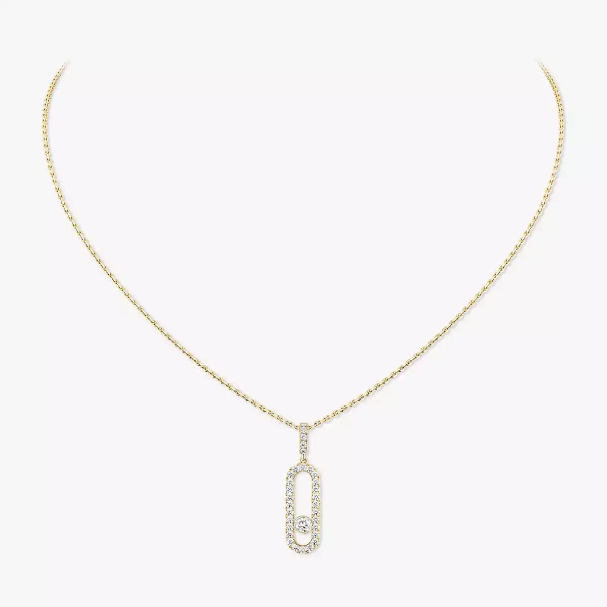 Collier pavé Move Uno GM