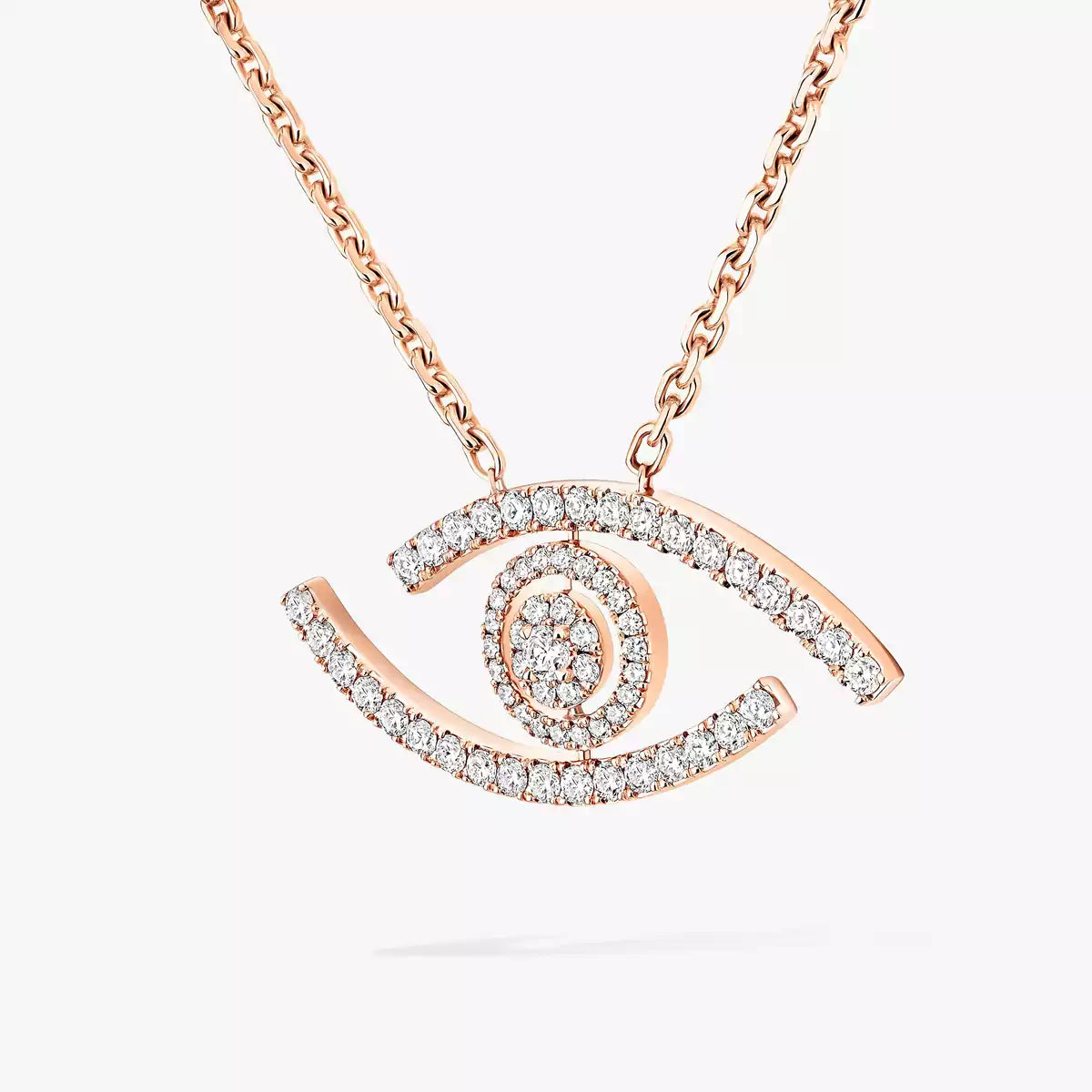 Sautoir pavé Lucky Eye