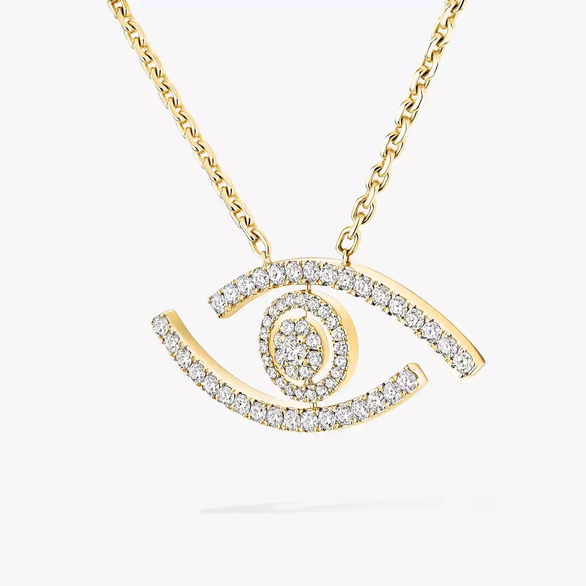 Sautoir pavé Lucky Eye