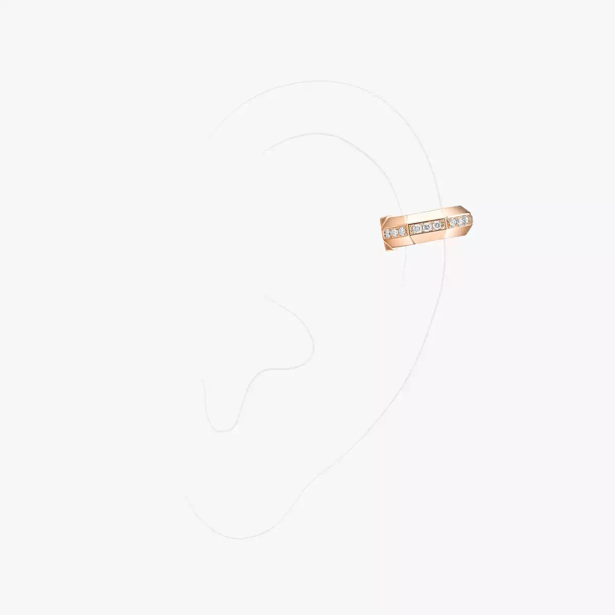 Mono clip haut pavé Moderniste