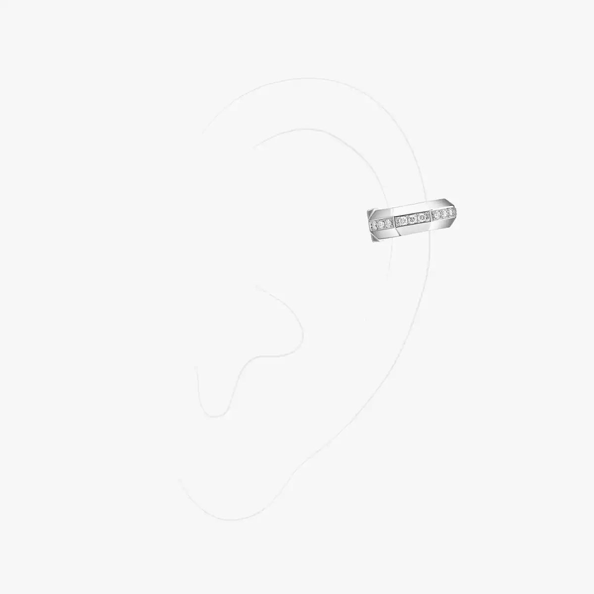Mono clip haut pavé Moderniste