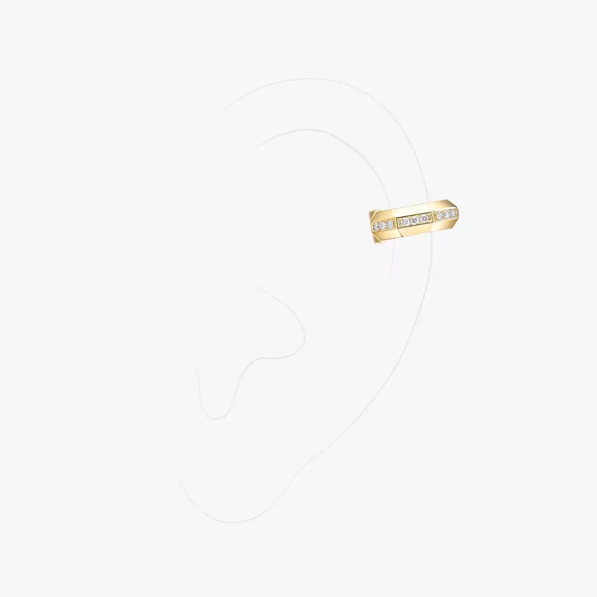 Mono clip haut pavé Moderniste