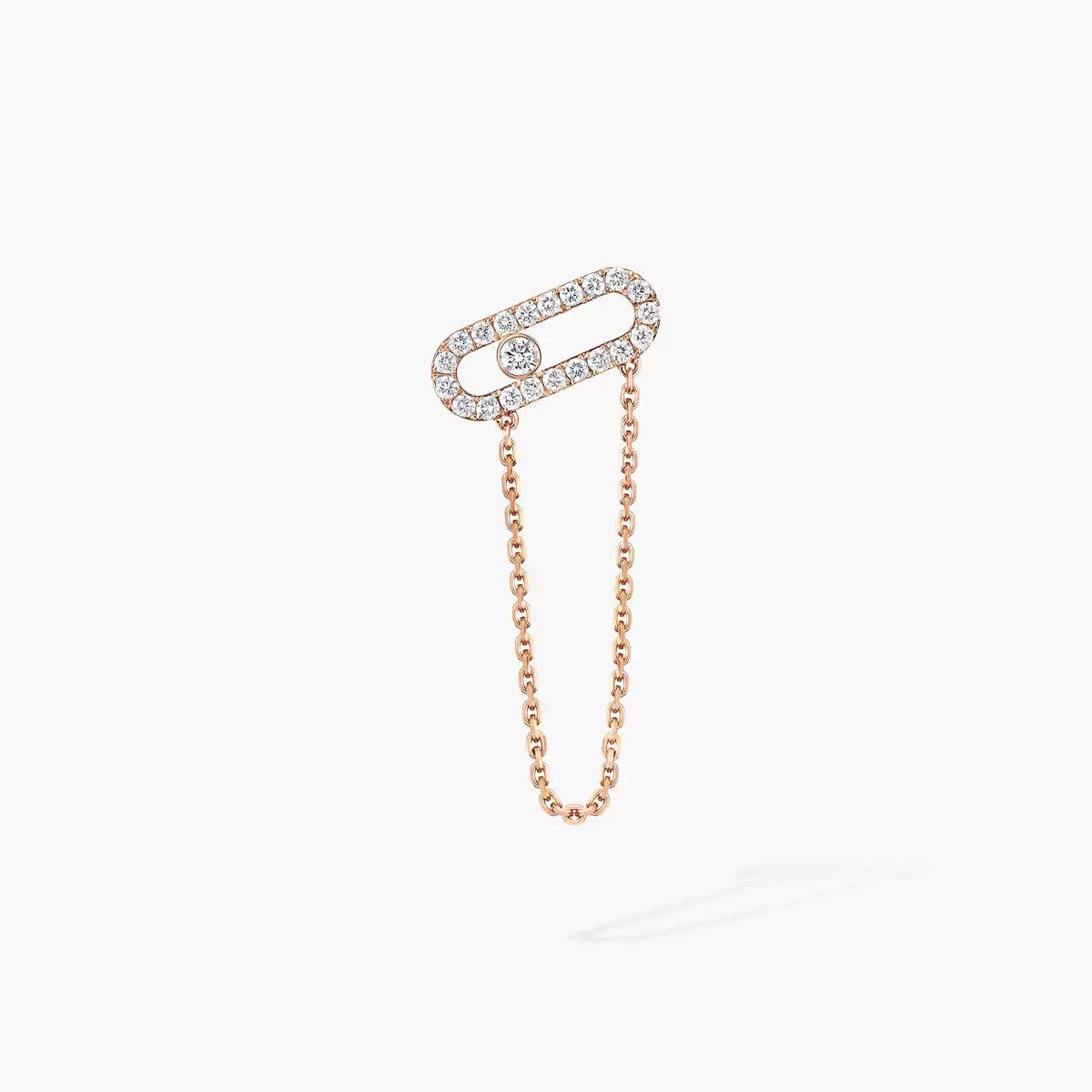 Mono boucle d'oreille chaîne Move Uno