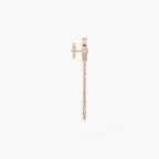 Mono boucle d'oreille chaîne Move Uno
