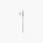 Mono boucle d'oreille chaîne Move Uno