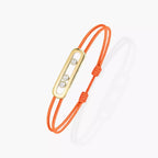 Bracelet cordon orange Messika Care(s)