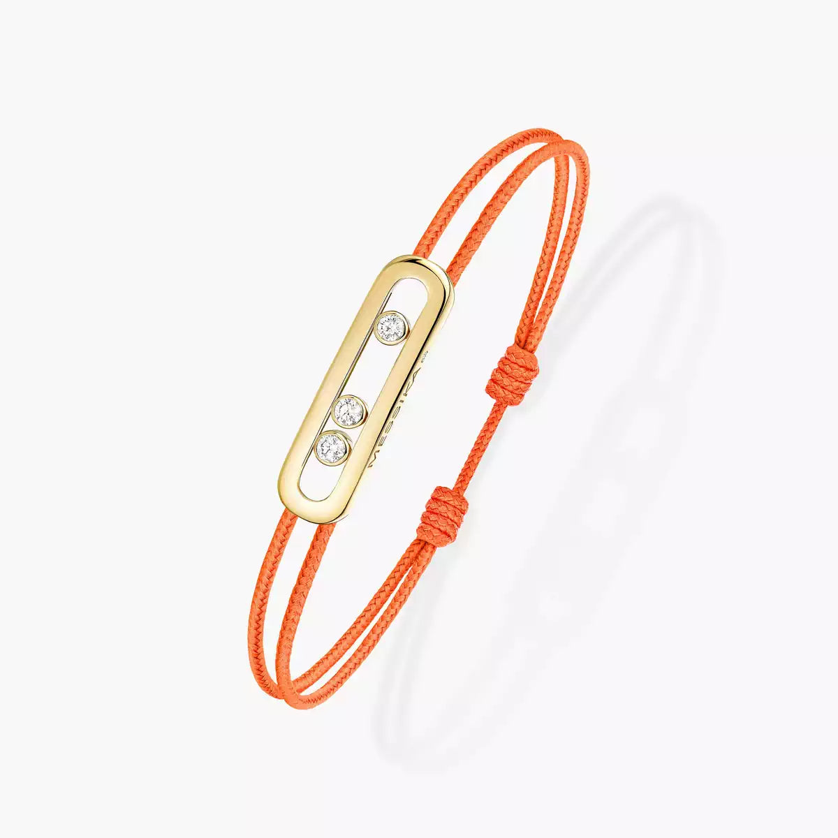 Bracelet cordon orange Messika Care(s)