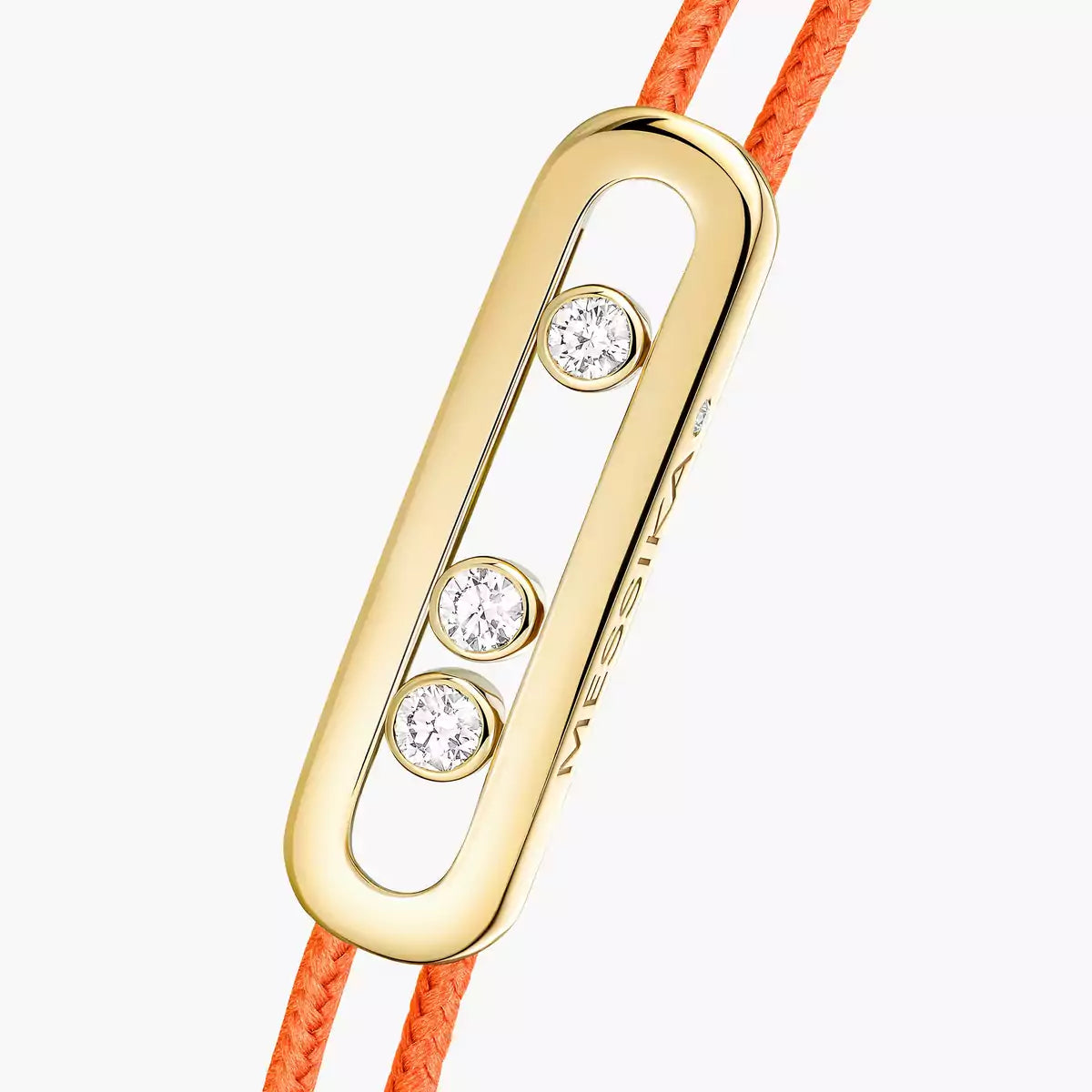 Bracelet cordon orange Messika Care(s)