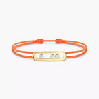 Bracelet cordon orange Messika Care(s)