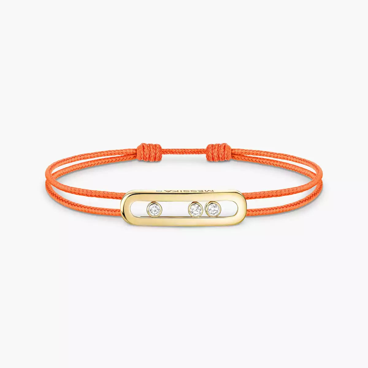Bracelet cordon orange Messika Care(s)